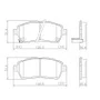 PASTILHA FREIO FORD FO29L