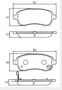 PASTILHA FREIO FORD FO29L