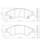 PASTILHA FREIO FORD FO32LF