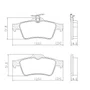 PASTILHA FREIO FORD  FO4L