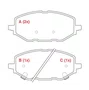 PASTILHA FREIO GM