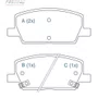 PASTILHA FREIO GM G42W