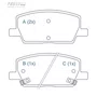 PASTILHA FREIO GM G42W