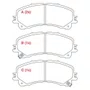 PASTILHA FREIO GM G43W