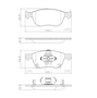 PASTILHA DE FREIO GM/VW - Fras le