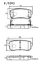 PASTILHA FREIO HYUNDAI HY10L