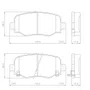 PASTILHA FREIO JEEP  J2F