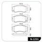 PASTILHA FREIO KIA K13W