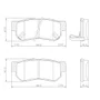 Pastilha de Freio da Kia K15L