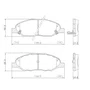 PASTILHA FREIO NISSAN  N2L