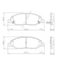 PASTILHA FREIO NISSAN  N2L