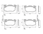 PASTILHA FREIO RENAULT  R4T