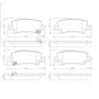 PASTILHA FREIO TOYOTA T13L