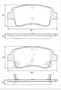 PASTILHA FREIO TOYOTA T15LF
