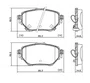 Pastilha de Freio da Toyota T22F