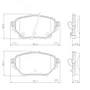 Pastilha de Freio da Toyota T22F
