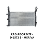 Radiador Mtf - D 6573 E - Meriva 