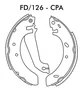 SAPATA C/ LONA FORD  FO1F