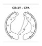 SAPATA DE FREIO TRASEIRA FRAS-LE - CB/49-CPA
